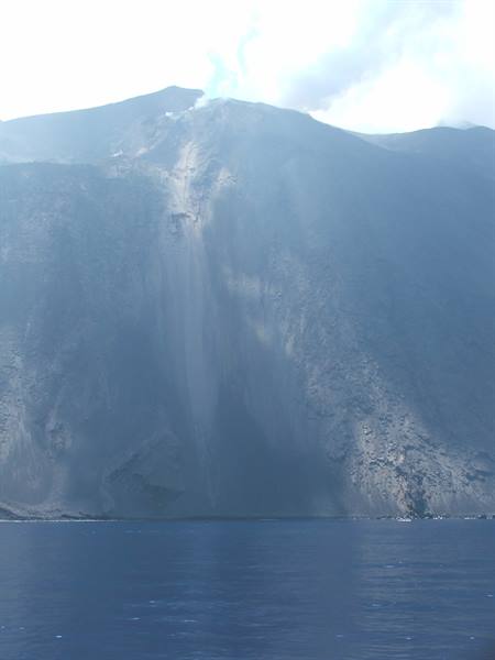 Stromboli,the Sciara del Fuoco