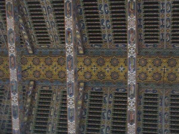 Messina, ceiling of the Cathedral