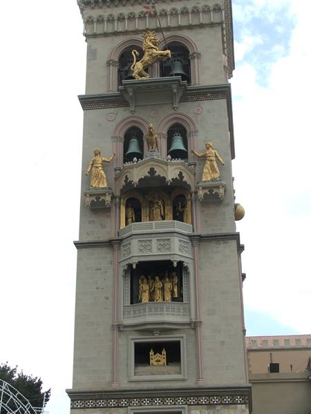 Messina, bell tower of the Cathedral