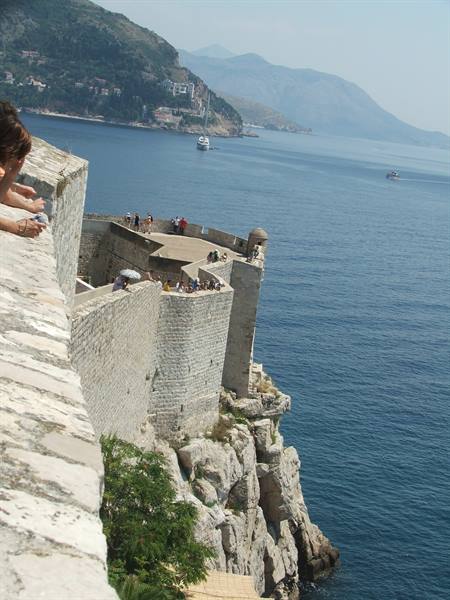 Dubrovnik, the walls.