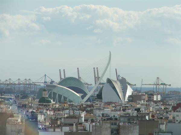 View from the Miguelete Tower