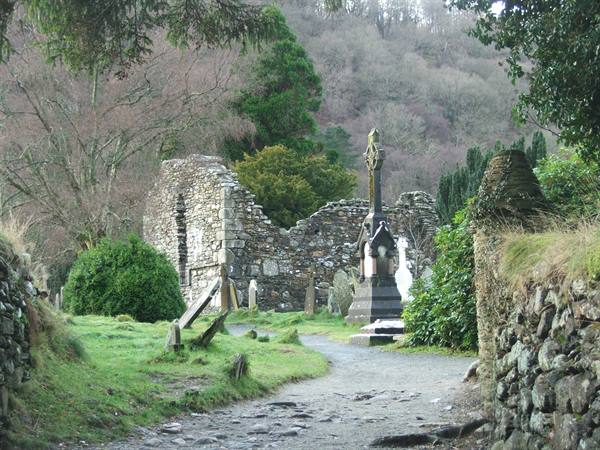 Glendalough, St Kevin's area