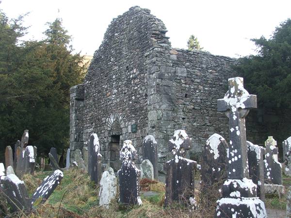 Glendalough, St Kevin's area