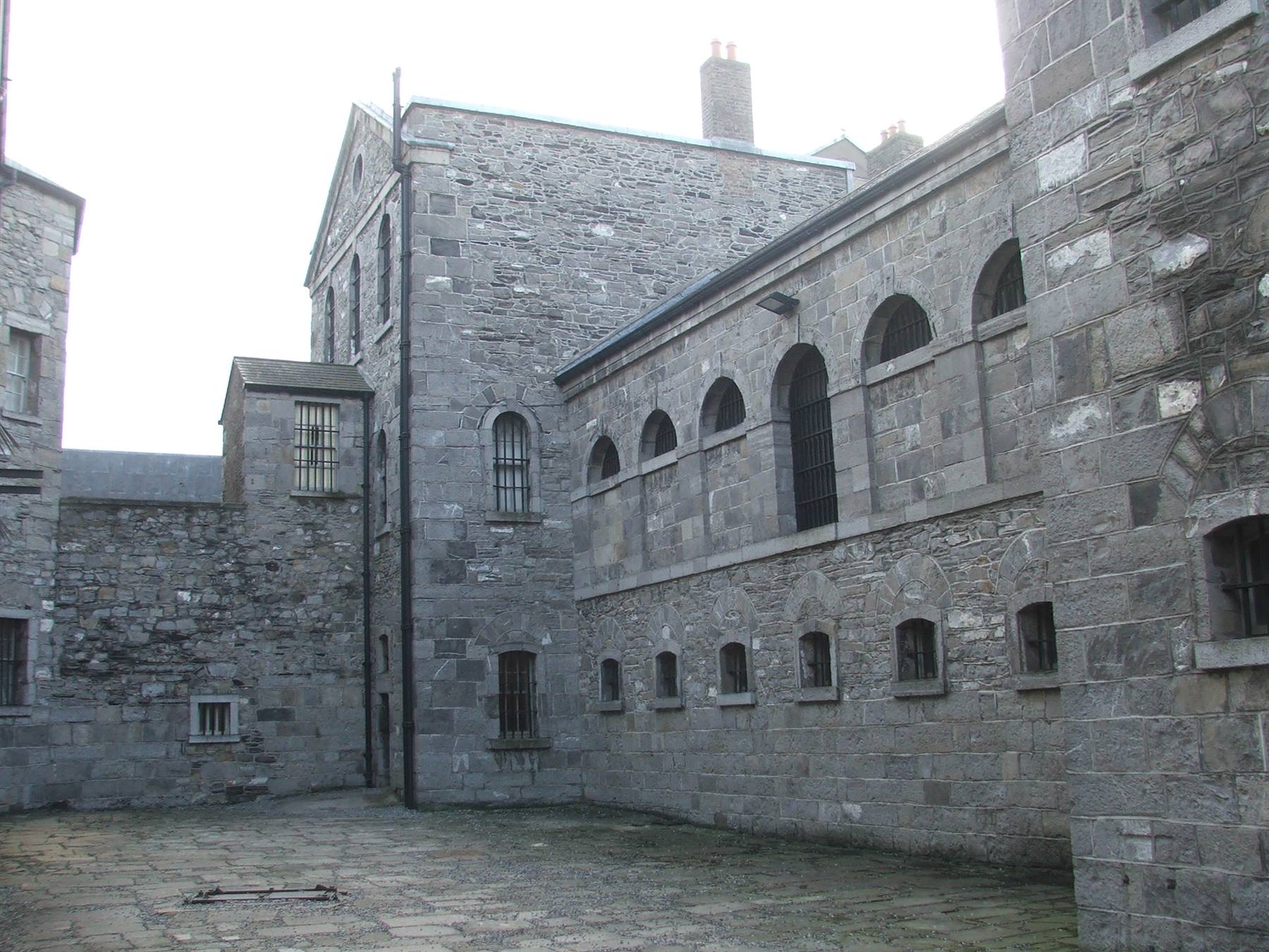 Kilmainham Gaol, the execution yard