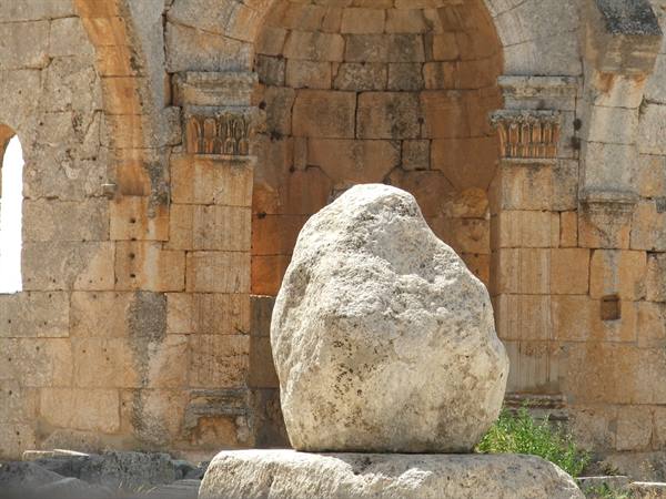 Saint Simeon: the column