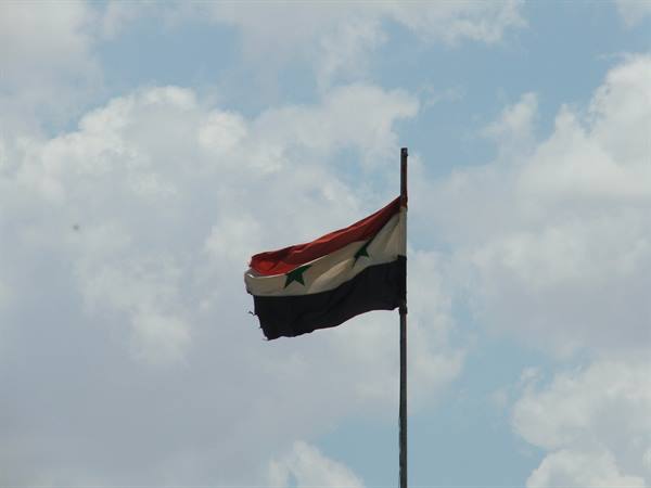 the flag
