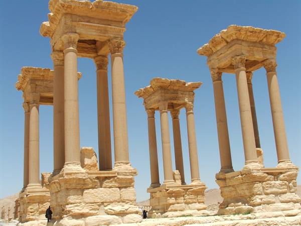 Palmyra, tetrapylon