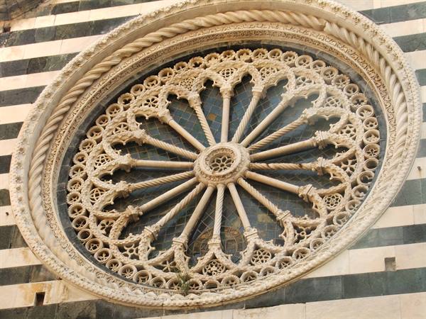 Monterosso, detail of the Church