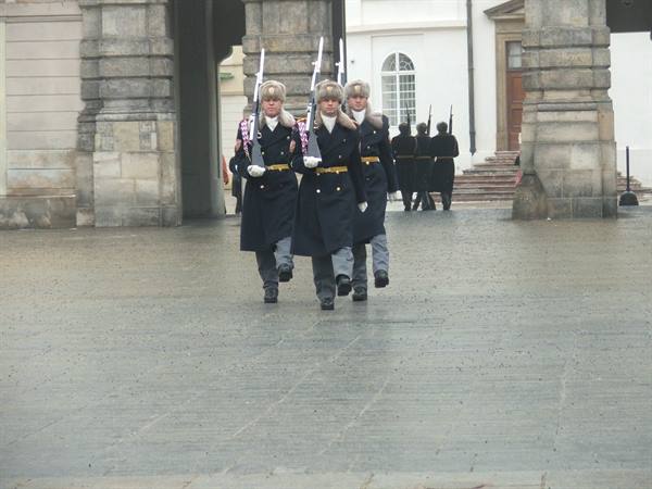 Castle, changing of the guard