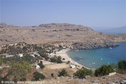 Lindos beach