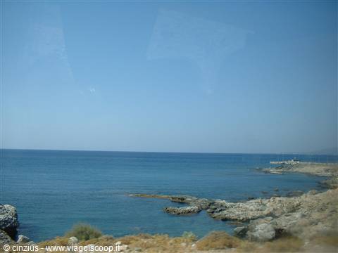 Lardos Beach on the road to Prasonisi