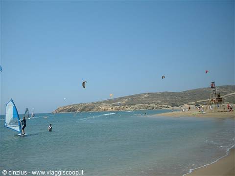 Prasonisi - Sport and nature spectacular acrobatics by real surfers