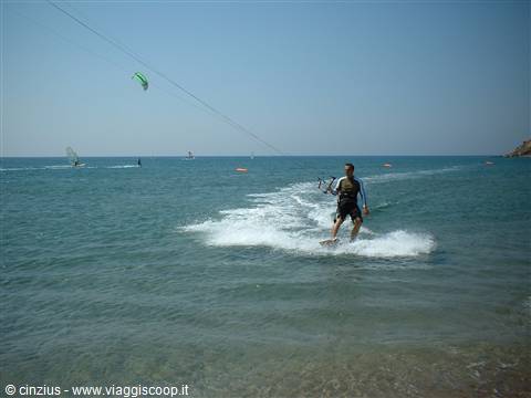 Prasonisi - various acrobatics