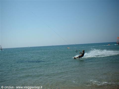 Prasonisi - various acrobatics