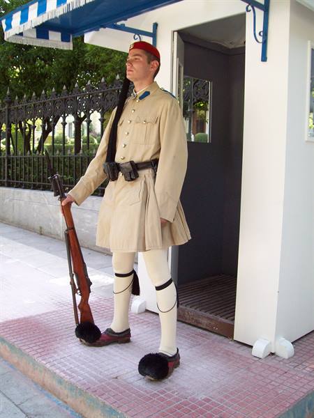 Royal Palace Guard..doesn't bat an eyelid