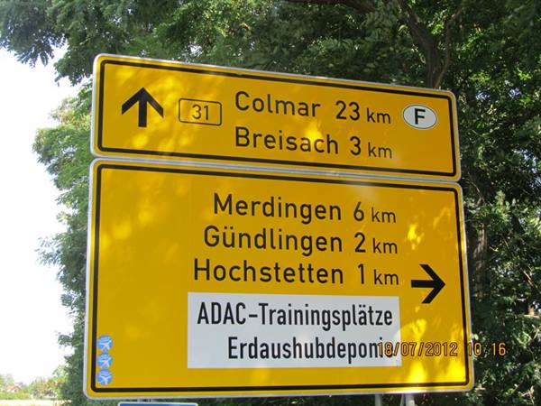 The village....with the picturesque name ....Merdingen 