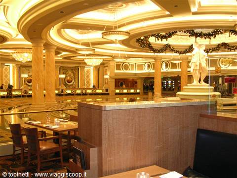 Reception of the Caesar Palace  (Las Vegas)