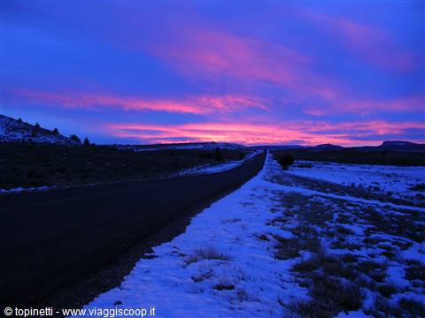 Towards Bryce Canyon ( Utah )December 2006