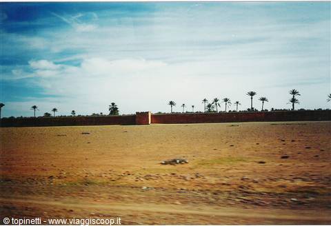 The walls of Marrakech
