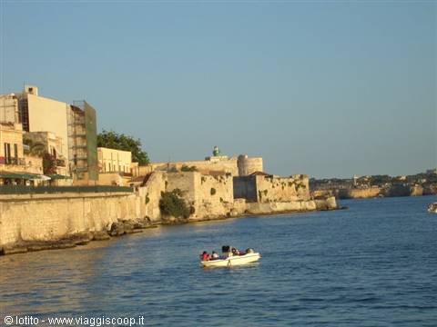 Ortigia in Syracuse: seafront