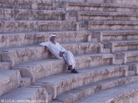 Local in the roman theatre...