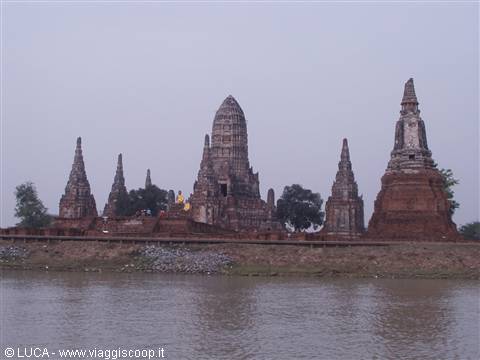 Panorama of the ancient city - Ayuthaya
