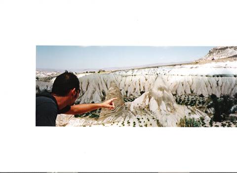 The incredible lunar landscape of Cappadocia...