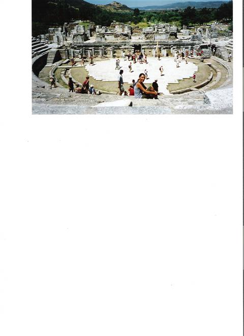 Roman ruins Ephesus - Theatre