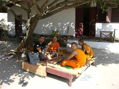 Luang Prabang - English/Buddhism lesson