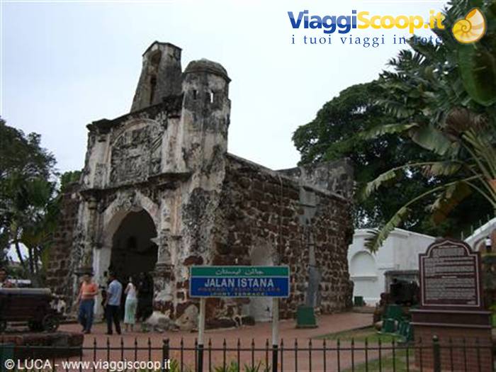 Melaka - Portuguese church...