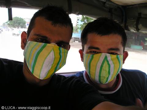 P.P. - Stefano and I fighting the city pollution...