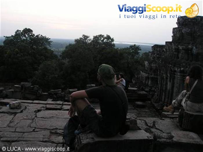 Angkor - The sunset...