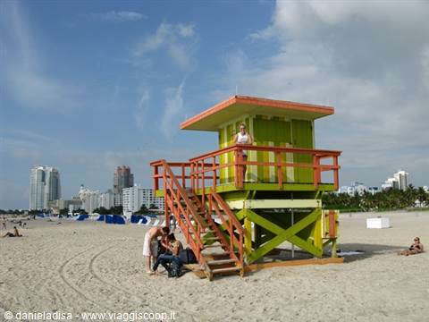 Miami Beach - Baywatch towers