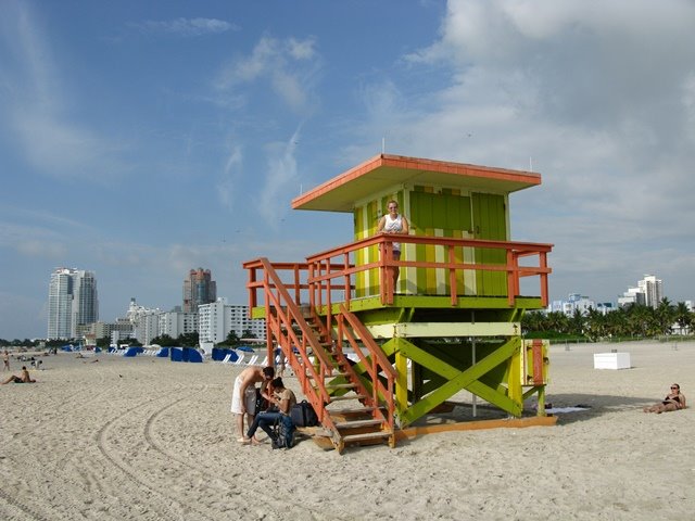 Miami Beach - Baywatch towers