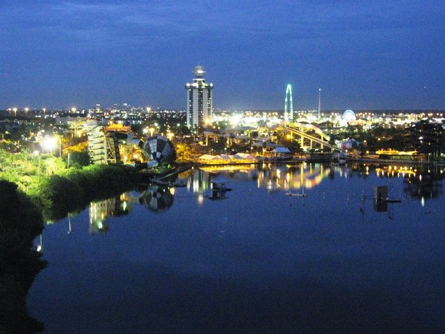 Orlando - view from Ramada hotel room