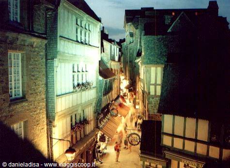Mont St. Michel, main street