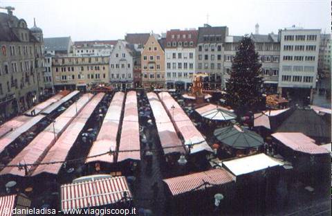 Augsburg - town hall square