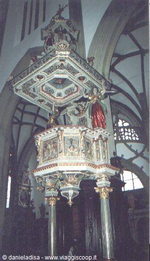 Augsburg - pulpit