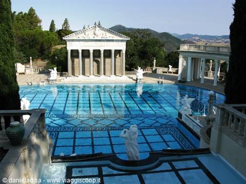 Hearst Castle - outdoor pool