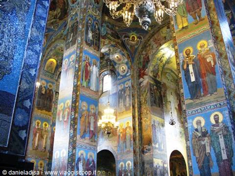 Church of the Savior on Blood - interior