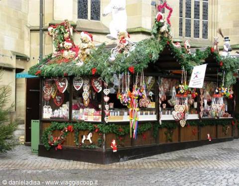 Heilbronn - stand at the little market