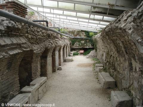 the Roman baths in Varna