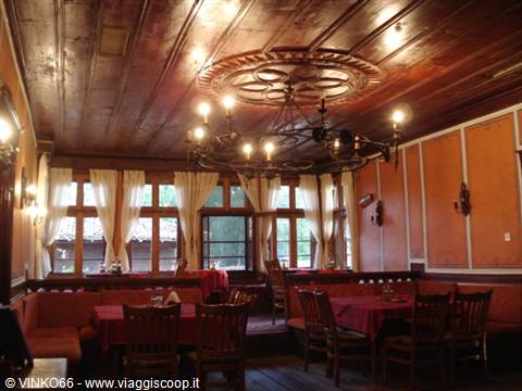interior of a typical restaurant of Koprivishtitsa