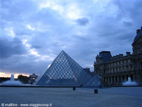 The Pyramid at sunset