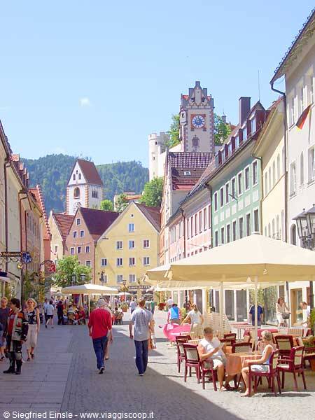 Fussen, historic centre