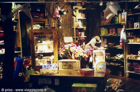 A beautiful toy shop in Soho 'the enchanted forest'
