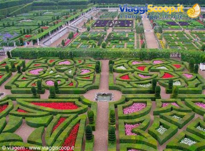 The heart garden of Villandry