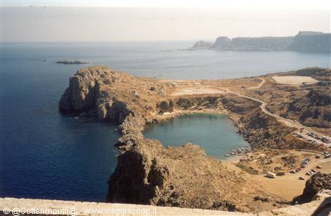 Lindos - View from the acropolis