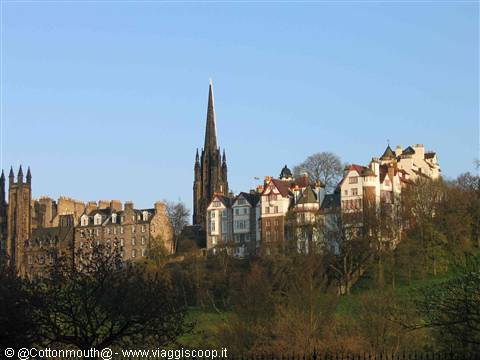 Edinburgh - Panorama of the old town