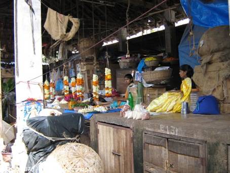 Flower market in PANAJI